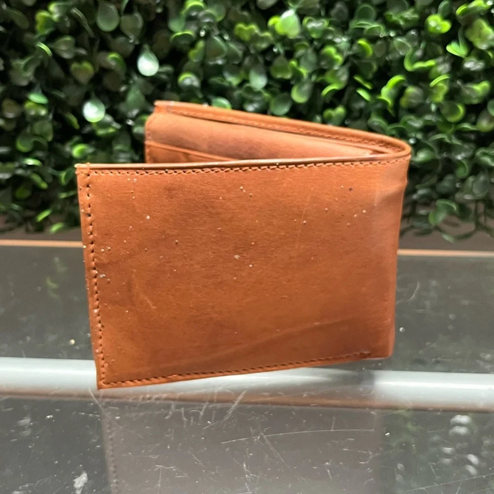 Elegant Tan Leather Wallet for Men